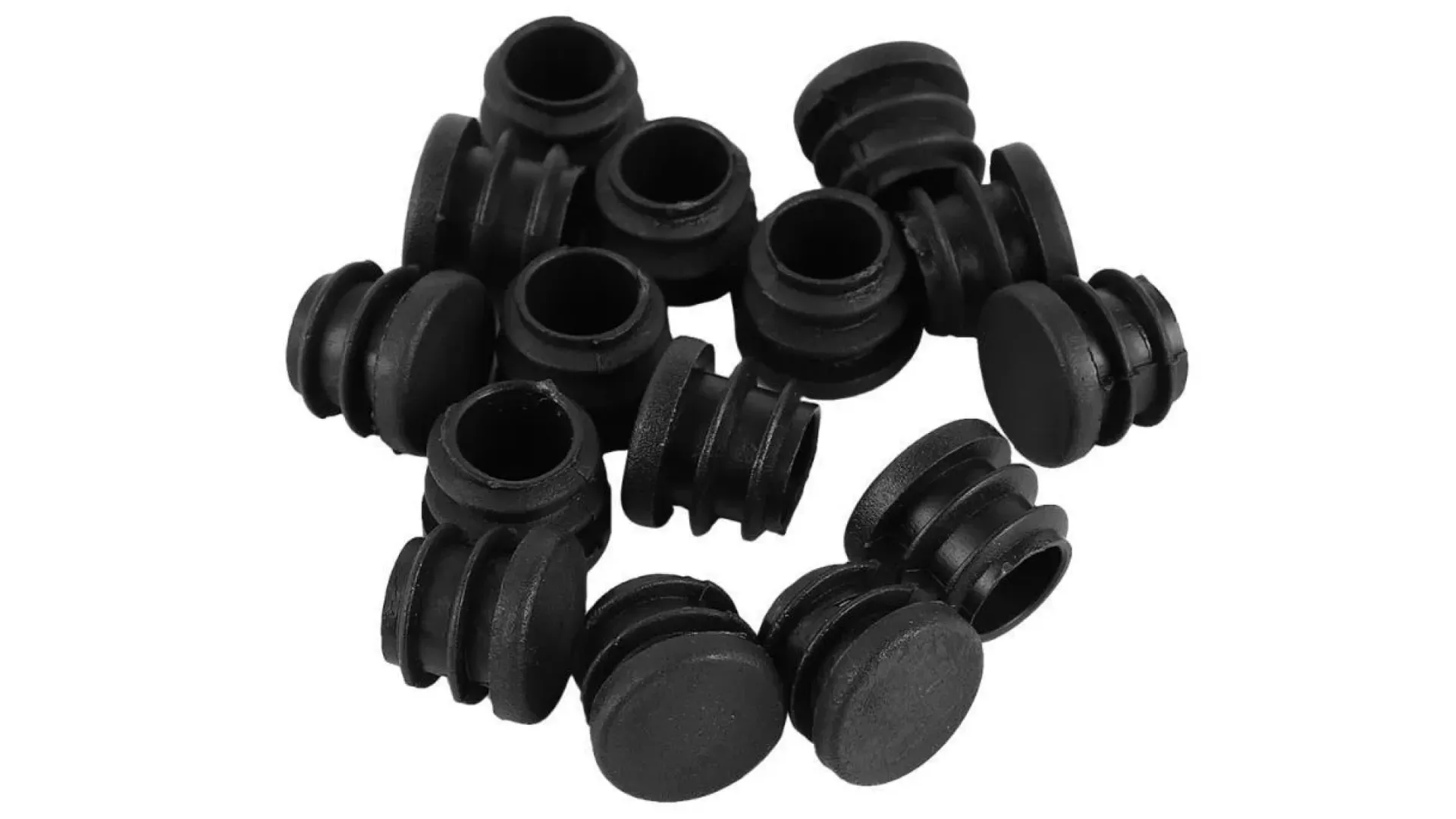 Заглушка декоративная, пластиковая для труб прямоугольная, конусная 40х20 мм